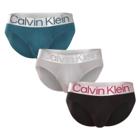 3PACK pánské slipy Calvin Klein vícebarevné