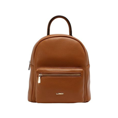 L.CREDI Budapest Backpack Cognac