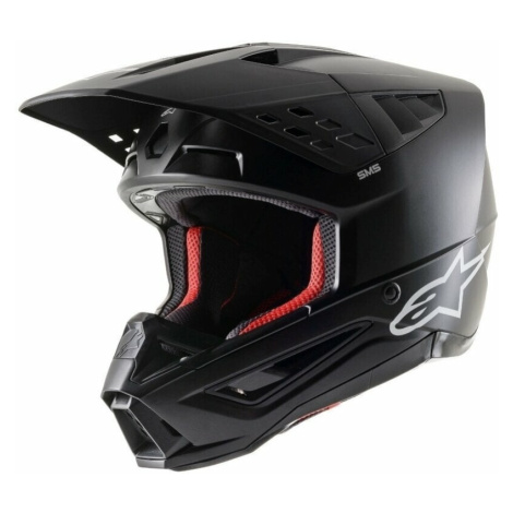 Alpinestars S-M5 Solid Helmet Black Matt Přilba