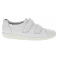 Ecco Dámská obuv Soft 2.0 20651301002 bright white Bílá