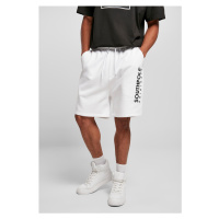 Southpole Basic Sweat Shorts bílé