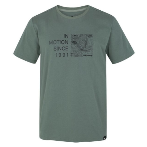 Hannah ALSEK Pánské tričko s krátkým rukávem, zelená, velikost