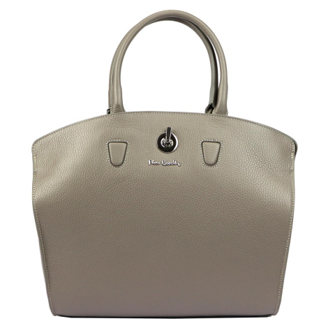 Luxusní kožená kabelka Pierre Cardin FRZ 55055 béžová