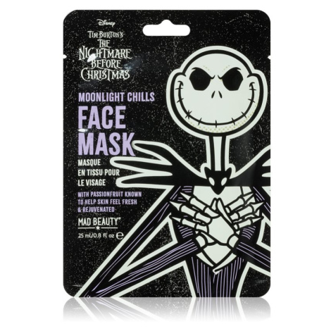 Mad Beauty Nightmare Before Christmas Jack hydratační plátýnková maska 25 ml
