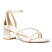 MICHAEL Michael Kors 40H3P0MS1L FORTER STRAPPY MID SANDAL Béžová