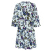 Bonprix RAINBOW vzorované šaty s knoflíky Barva: Modrá, Mezinárodní