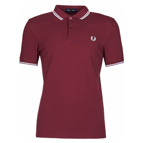 Fred Perry TWIN TIPPED FRED PERRY SHIRT Bordó