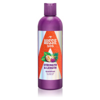 Aussie SOS Strength Length posilující šampon pro dlouhé vlasy 300 ml