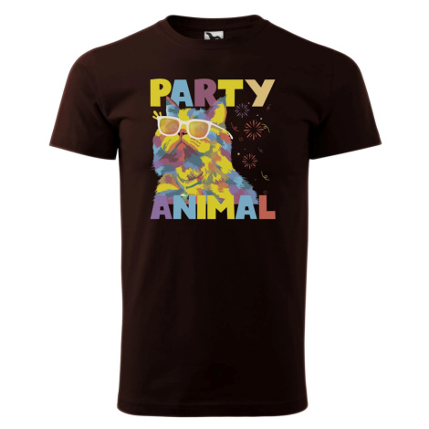DOBRÝ TRIKO Pánské tričko s potiskem Party animal