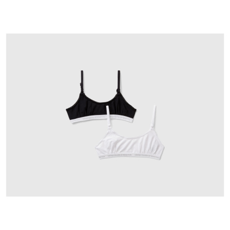 Benetton, Two Bras In Stretch Cotton United Colors of Benetton