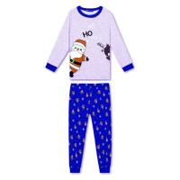 Chlapecké pyžamo - KUGO MP1310, modrá Barva: Modrá