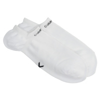 Calvin Klein dámské bílé ponožky 2pack