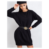 Černé bavlněné šaty