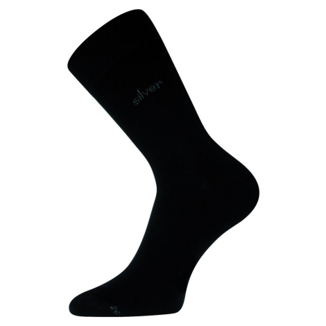 Lonka Desilve Unisex ponožky s volným lemem - 3 páry BM000000566900101832 černá