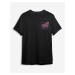 Trendyol Black Far East Printed Regular/Normal Cut T-shirt