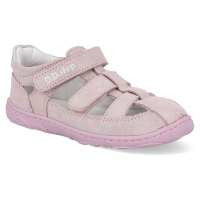 Barefoot dětské sandály D.D.step - G077-41565B růžové