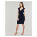 Lauren Ralph Lauren LEONIDAS SH-SLEEVELESS-COCKTAIL DRESS Tmavě modrá