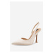 Lodičky NINE WEST WFA2689-1 Textilní