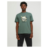 Zelené pánské tričko Jack & Jones - Pánské