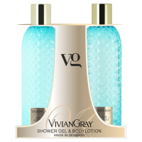 Vivian Gray Kosmetická sada péče o tělo Jasmine & Patchouli (Shower Gel & Body Lotion)