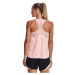 Dámské tréninkové tílko UNDER ARMOUR UA Knockout Mesh Back Tank-PNK-1360831-676