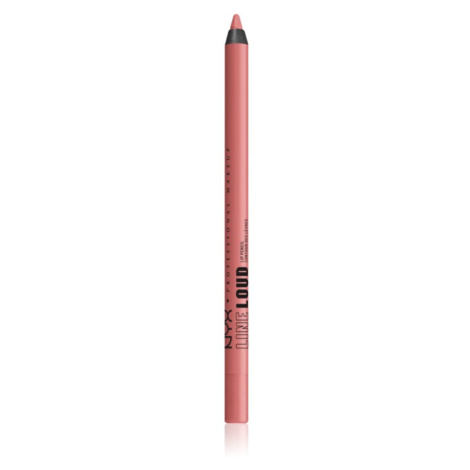 NYX Professional Makeup Line Loud Vegan konturovací tužka na rty s matným efektem odstín 04 Born