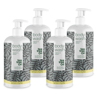 4 za cenu 3 Tea Tree Body Wash 500 ml Lemon Myrtle — výhodná nabídka - Balení 4 Tělových mycích 