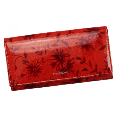 Luxusní dámská peněženka Patrizia Lolipa, červená Patrizia Piu