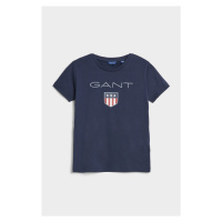 TRIČKO GANT SHIELD SS T-SHIRT modrá