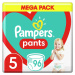 Pampers Pants vel. 5 Mega Pack 12-17 kg plenkové kalhotky 96 ks