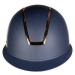Helma jezdecká Lady Shield HKM, deep blue/rosegold