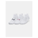 Under Armour Ponožky UA Essential Low Cut 3pk-WHT - unisex