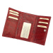 Dámská kožená peněženka EL FORREST 906-58 RFID červená