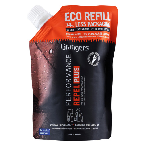 Impregnace na textil Granger's Performance Repel Plus Eco Refill 275 ml Barva: černá/oranžová Grangers