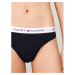 Dámská tanga THONG UW0UW03835 DW5 tm. modré - Tommy Hilfiger