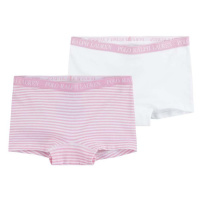 Boxerky Polo Ralph Lauren 2-pack růžová barva