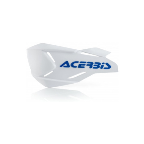 ACERBIS náhradní plast k chráničům páček X-FACTORY bílá/modrá