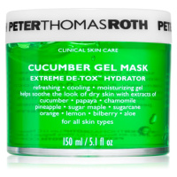 Peter Thomas Roth Cucumber De-Tox Gel Mask hydratační gelová maska na obličej a oční okolí 150 m