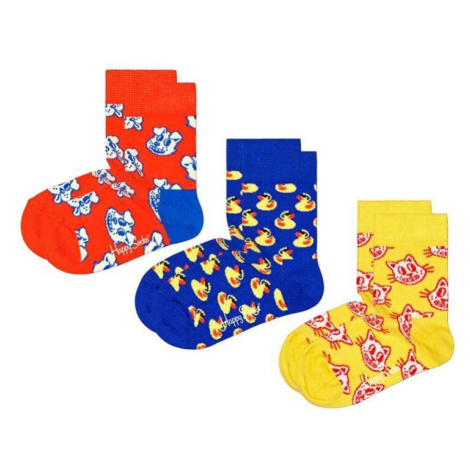 Dětské ponožky Happy Socks Kids Animal 3-pack