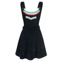 Jawbreaker Šaty Double Rainbow Šaty černá