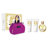 Versace Eros Pour Femme - EDT 100 ml + sprchový gel 100 ml + tělové mléko 100 ml + kosmetická ta