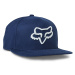 Fox kšiltovka Instill Snapback 2.0 Deep Cobalt | Modrá