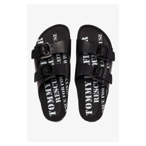 Tommy Hilfiger Tommy Jeans sandále dámské - černá
