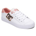 Dc shoes dámské boty Chelsea P SE White/Pink | Bílá