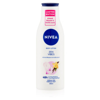 Nivea Zen Vibes hydratační tělové mléko Almond Blossom & Vanilla 250 ml
