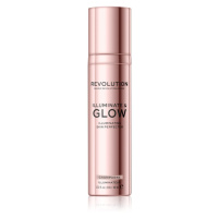 Makeup Revolution Glow Illuminate tekutý rozjasňovač odstín Sparkling Wine 40 ml