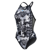 Dámské plavky arena icons swimsuit fast back all over
