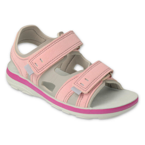 BEFADO 066X101 RUNNER dívčí sandálky sv. růžové 066X101_35