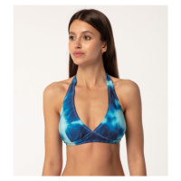 Aloha From Deer Woman's Tie Dye Halter Neck Bikini Top BTH AFD852