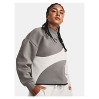 Mikina Under Armour Unstoppable Flc Crop Crew-GRY